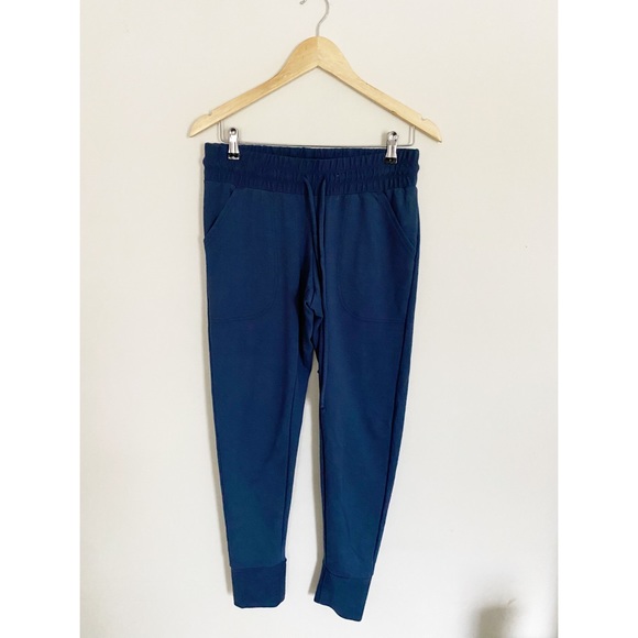 Free People Movement Sunny Skinny Sweatpants Blue Small - Picture 7 of 10